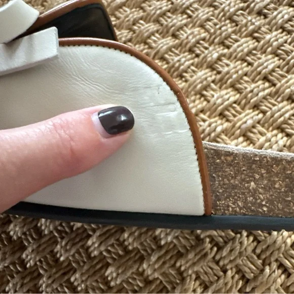 JW Anderson Ribbon Bow Mules Off White size 37/7 - See Description - Picture 11 of 13